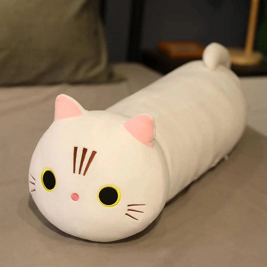 Kawaii Cats Long Pillow Plushies - MoeMoeKyun