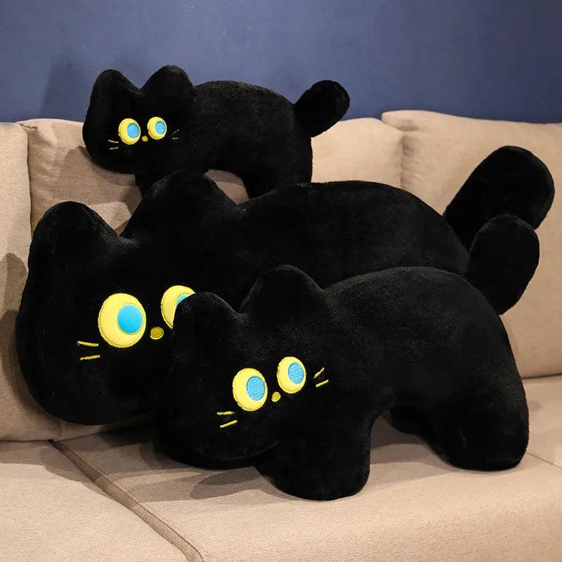 Midnight Mochi - The Enchanting Black Cat Plushie - MoeMoeKyun