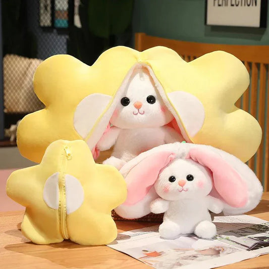 Sneaky Transformable Rabbit Plushies