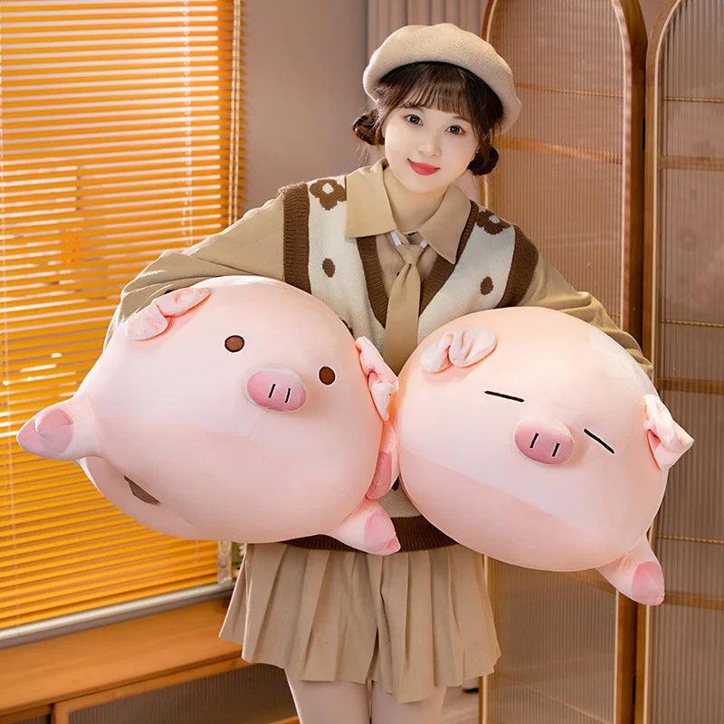 Squishy Pink Pig Plushies - MoeMoeKyun