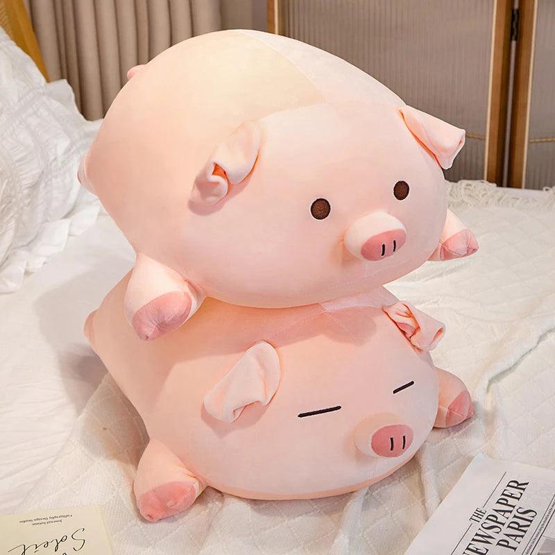 Squishy Pink Pig Plushies - MoeMoeKyun